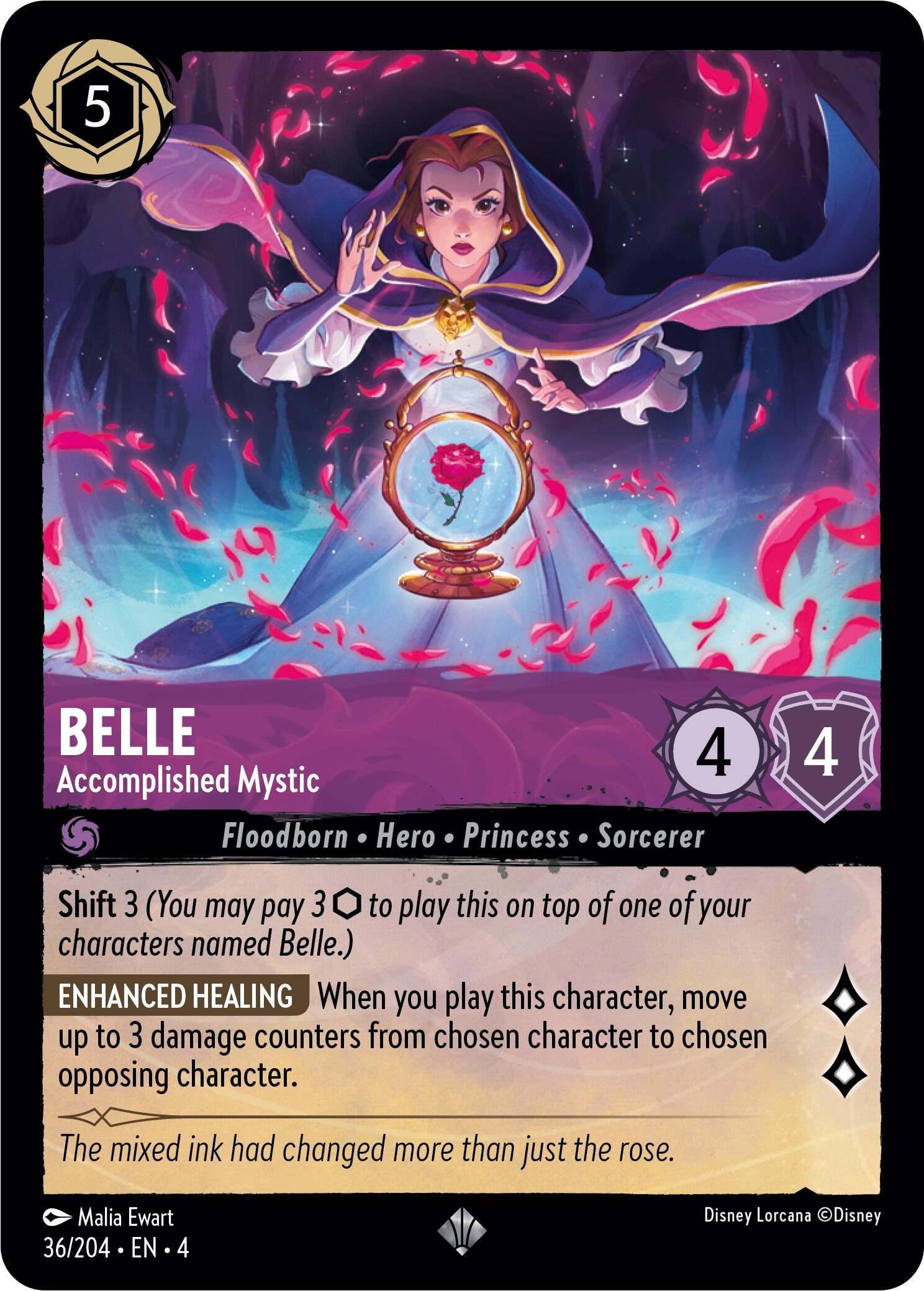 Belle - Accomplished Mystic (36/204) [Ursula's Return] | L.A. Mood Comics and Games