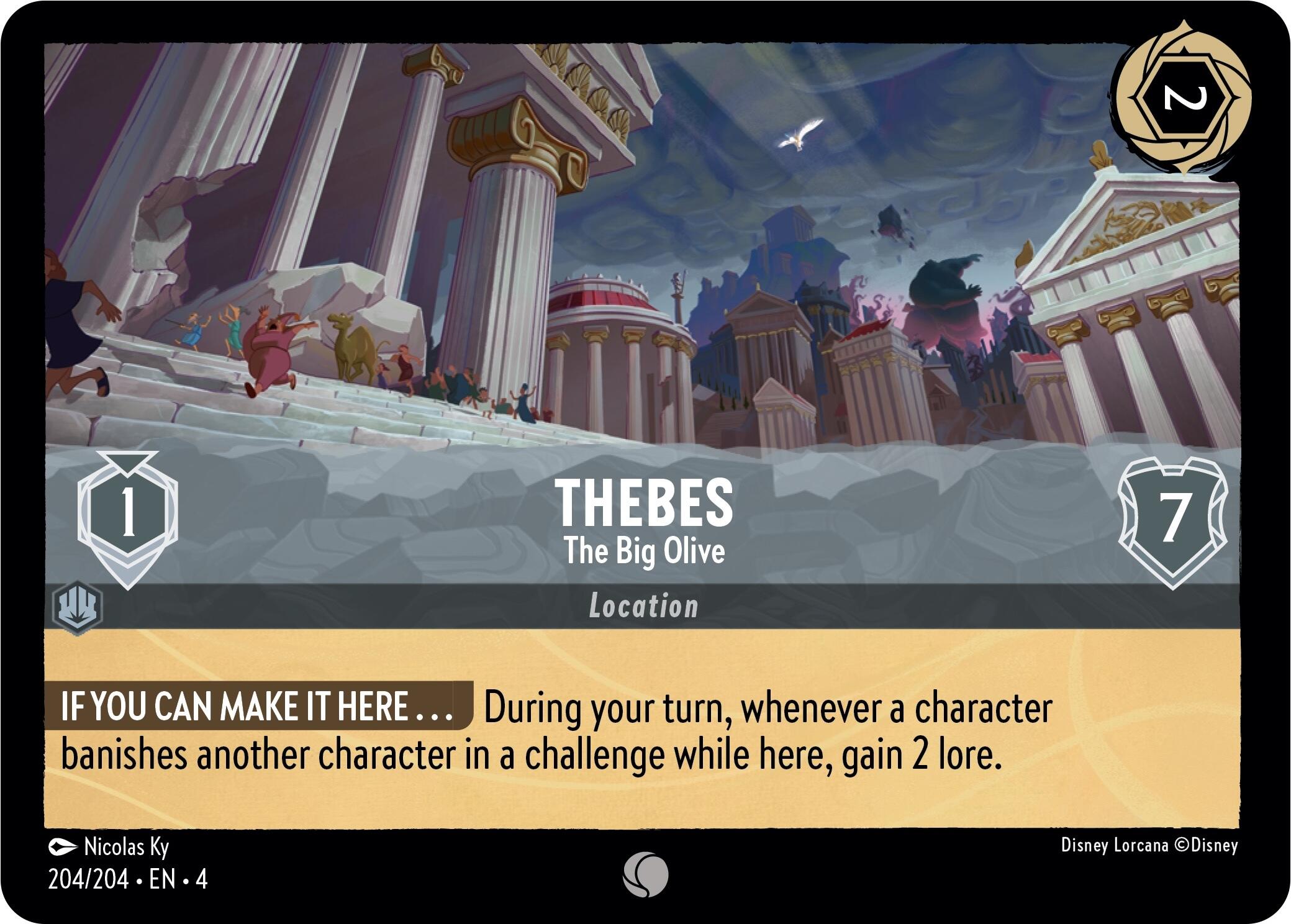 Thebes - The Big Olive (204/204) [Ursula's Return] | L.A. Mood Comics and Games