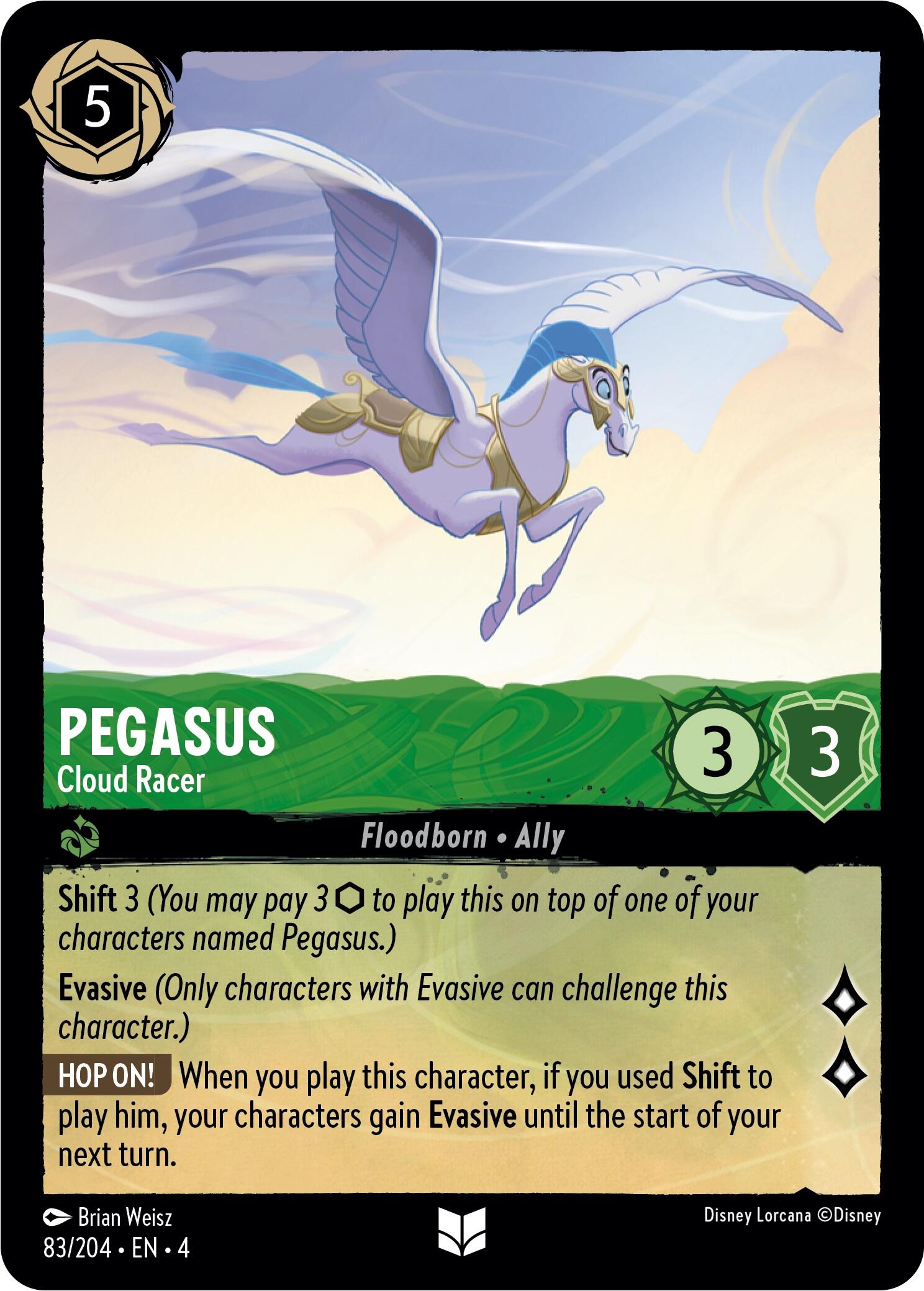Pegasus - Cloud Racer (83/204) [Ursula's Return] | L.A. Mood Comics and Games