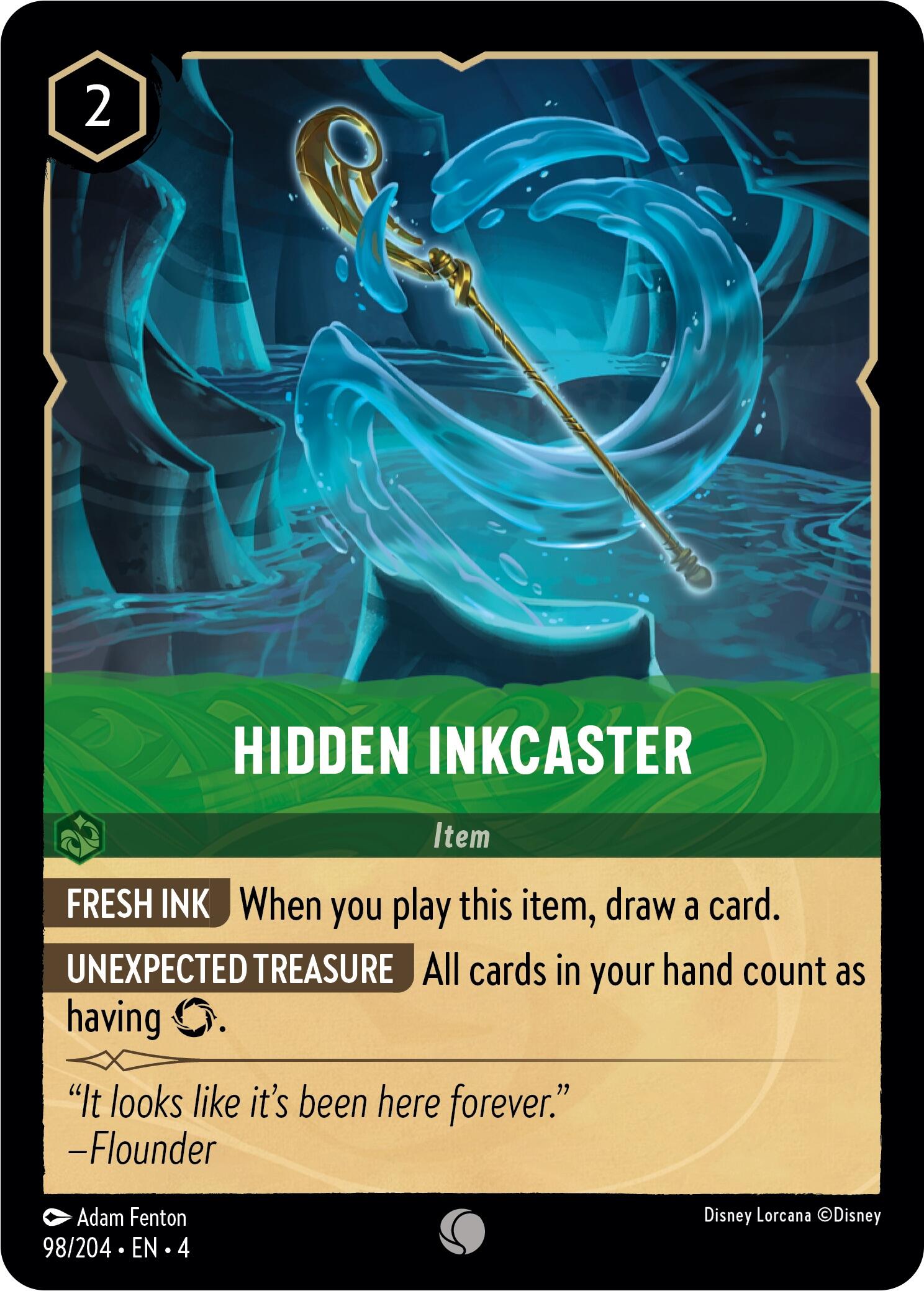 Hidden Inkcaster (98/204) [Ursula's Return] | L.A. Mood Comics and Games