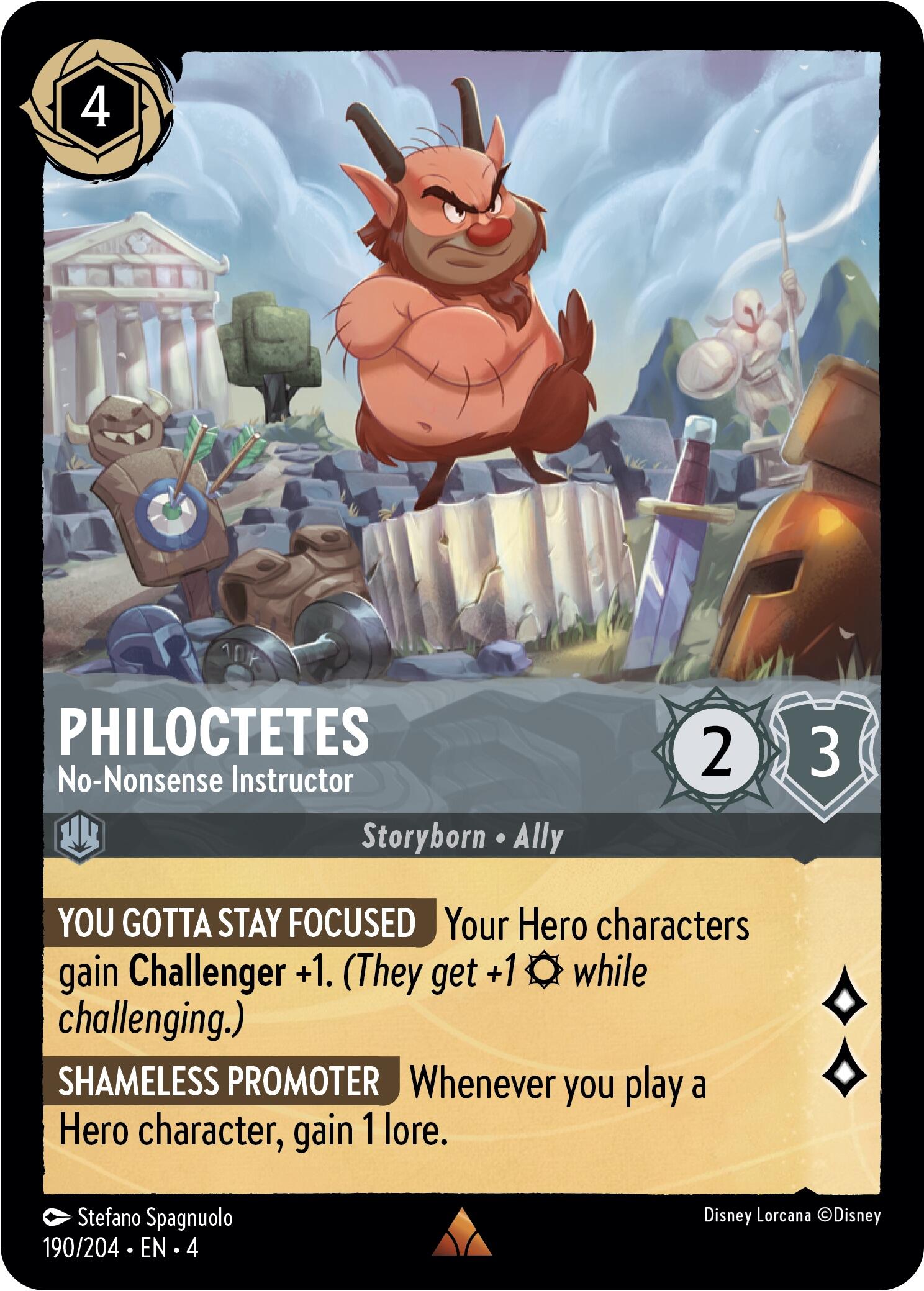 Philoctetes - No-Nonsense Instructor (190/204) [Ursula's Return] | L.A. Mood Comics and Games