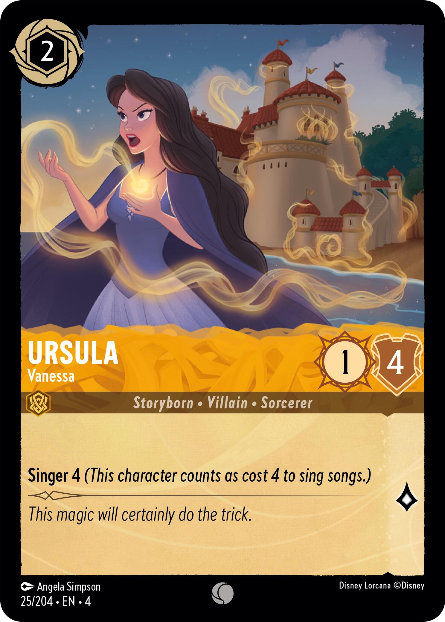 Ursula - Vanessa (25/204) [Ursula's Return] | L.A. Mood Comics and Games