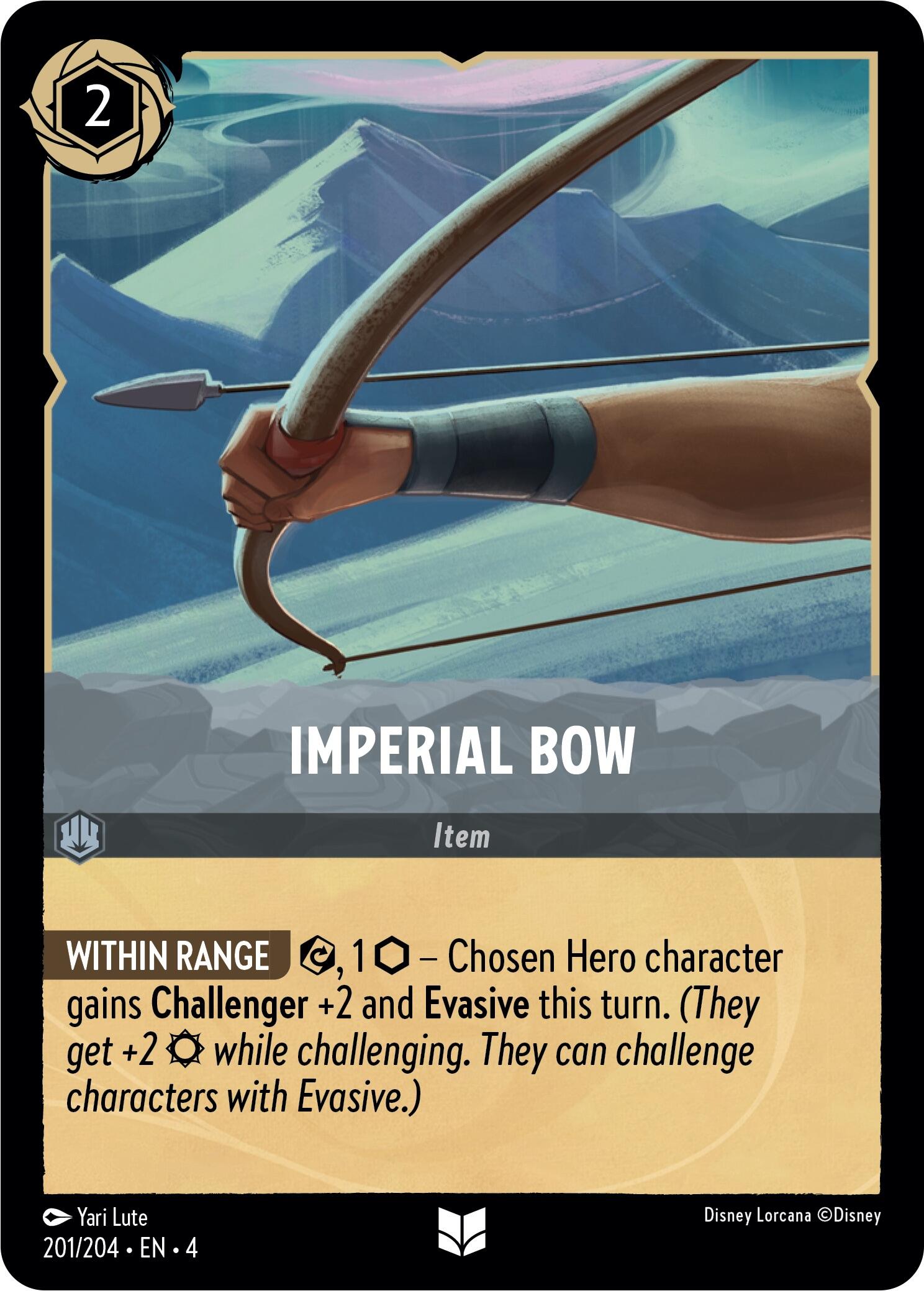 Imperial Bow (201/204) [Ursula's Return] | L.A. Mood Comics and Games