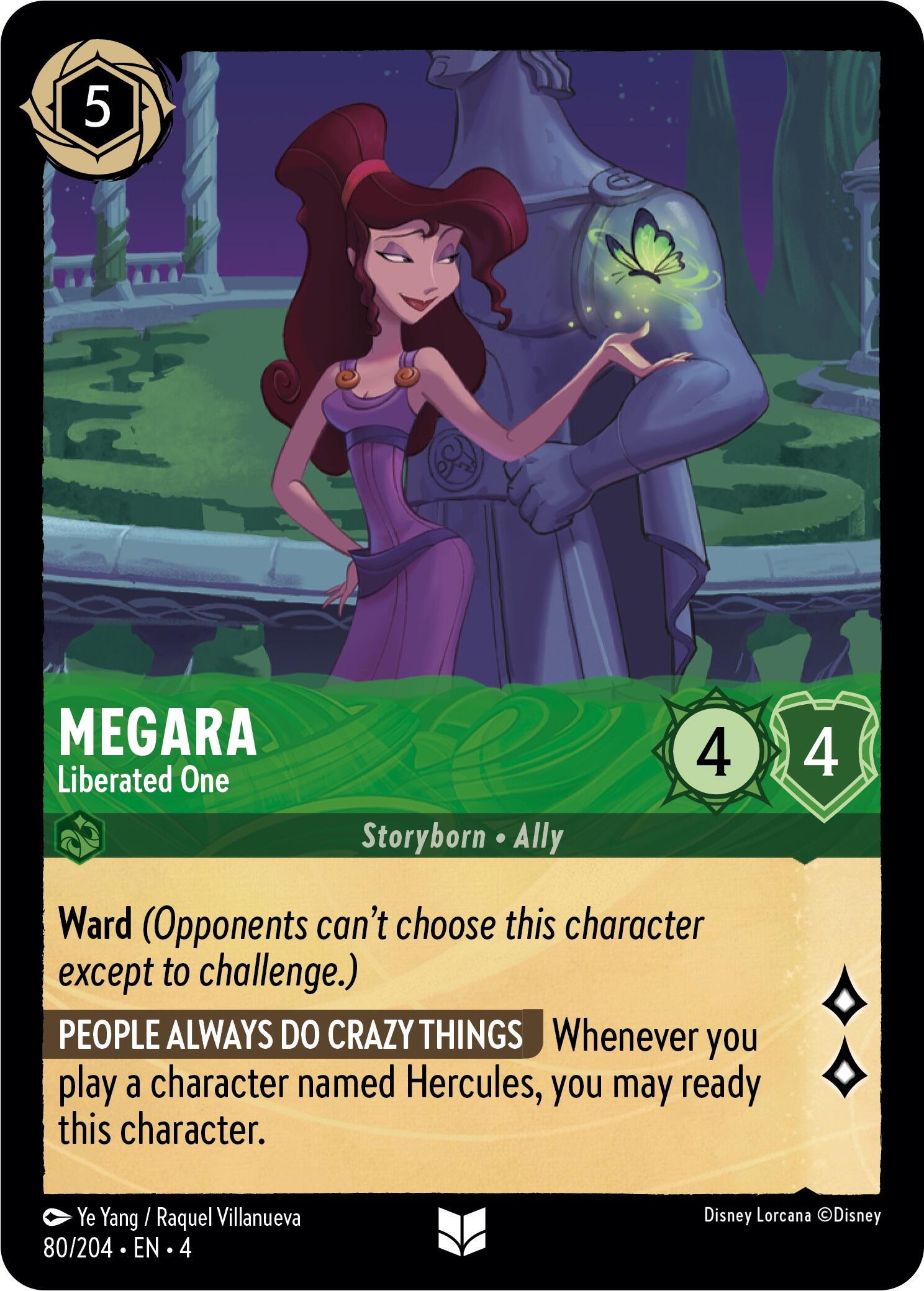 Megara - Liberated One (80/204) [Ursula's Return] | L.A. Mood Comics and Games