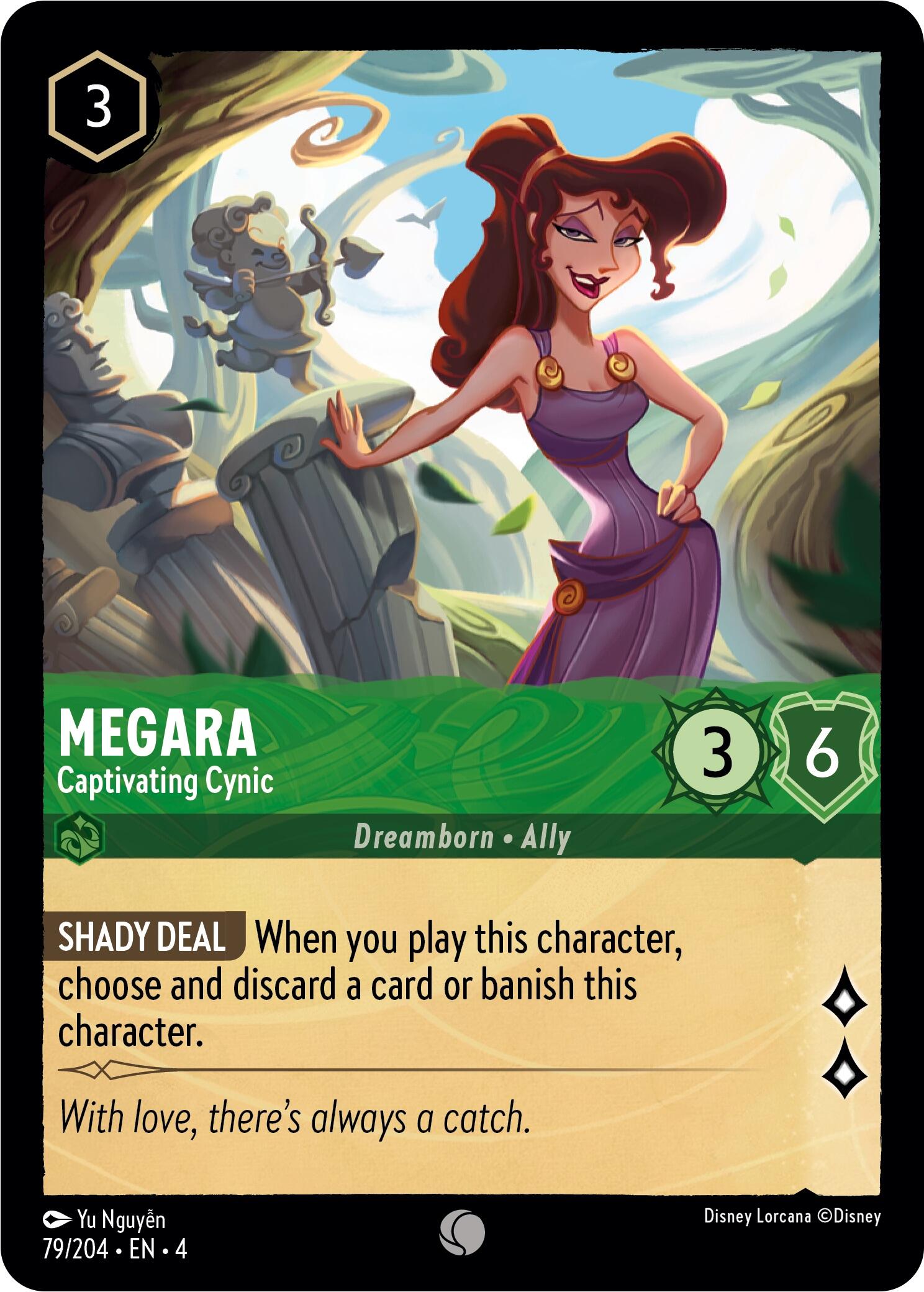 Megara - Captivating Cynic (79/204) [Ursula's Return] | L.A. Mood Comics and Games