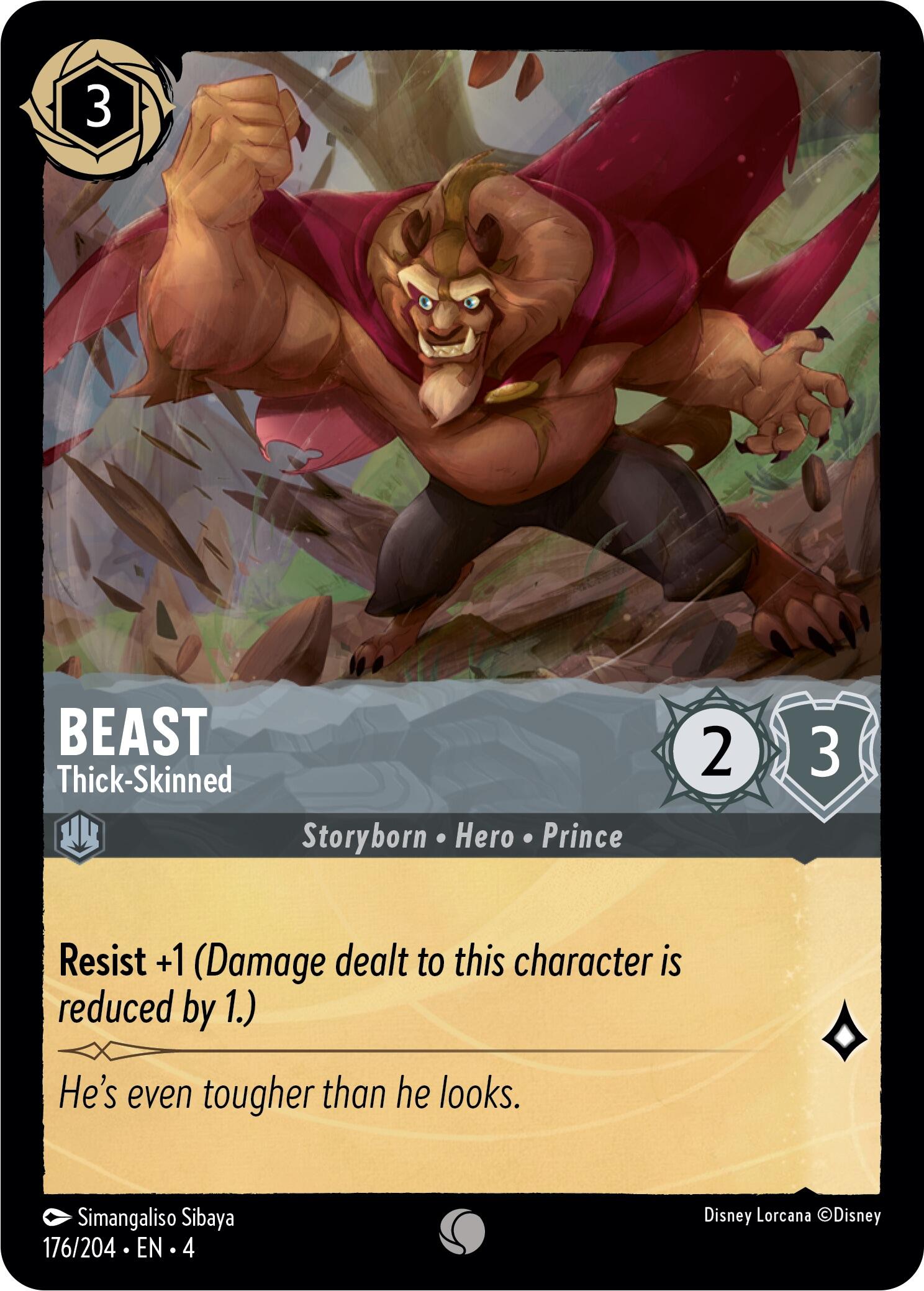 Beast - Thick-Skinned (176/204) [Ursula's Return] | L.A. Mood Comics and Games