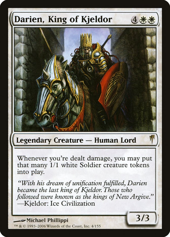 Darien, King of Kjeldor [Coldsnap] | L.A. Mood Comics and Games