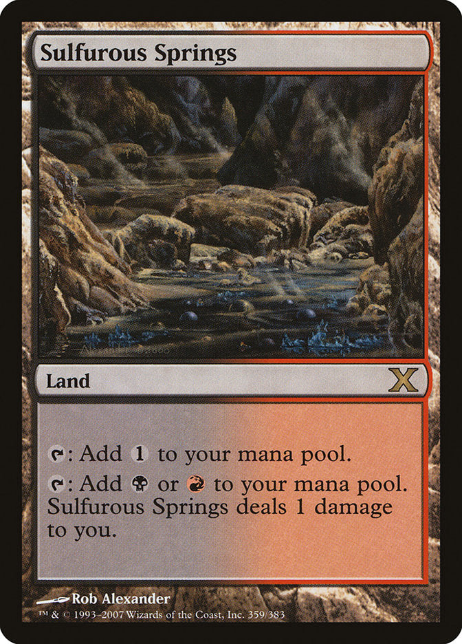 Sulfurous Springs [Tenth Edition] | L.A. Mood Comics and Games