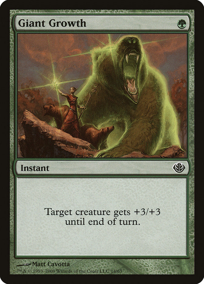Giant Growth [Duel Decks: Garruk vs. Liliana] | L.A. Mood Comics and Games