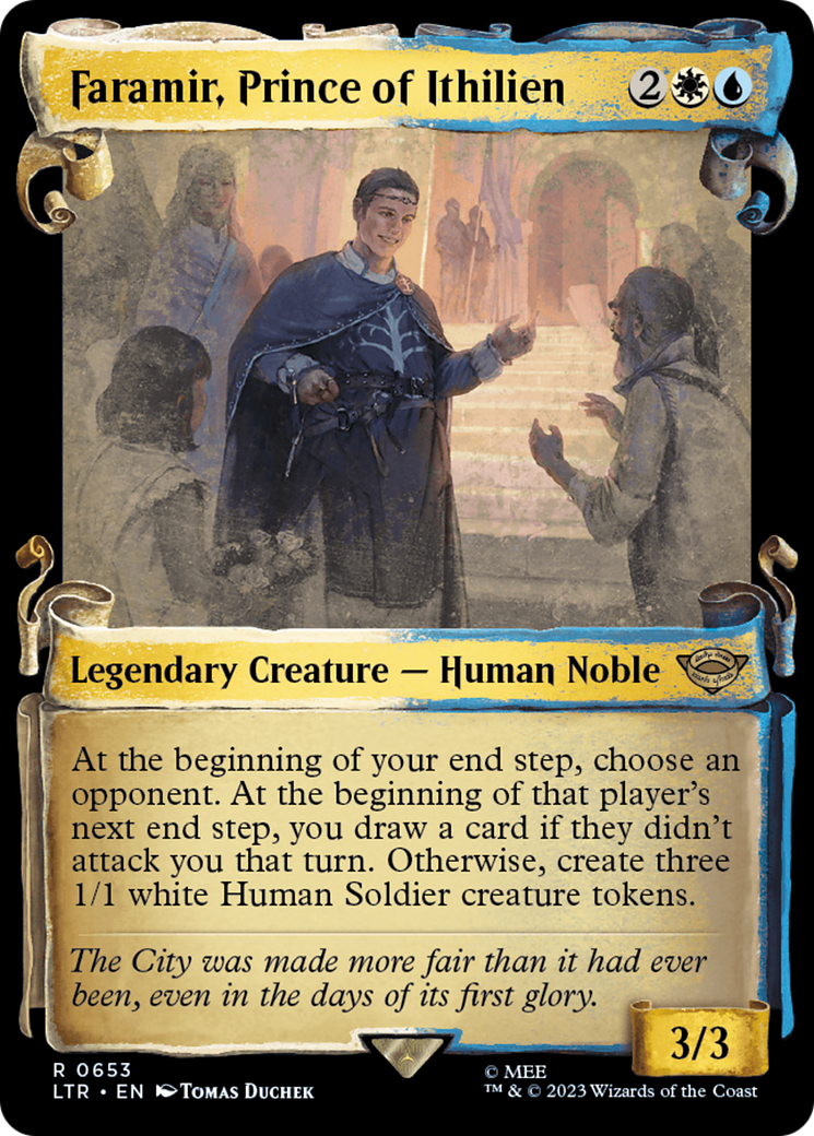 Faramir, Prince of Ithilien [The Lord of the Rings: Tales of Middle-Earth Showcase Scrolls] | L.A. Mood Comics and Games