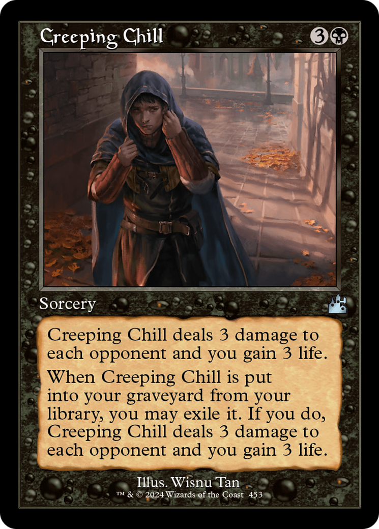 Creeping Chill (Retro Frame) [Ravnica Remastered] | L.A. Mood Comics and Games