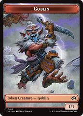 Goblin // Solider (0004) Double-Sided Token [Tarkir: Dragonstorm Commander Tokens] | L.A. Mood Comics and Games
