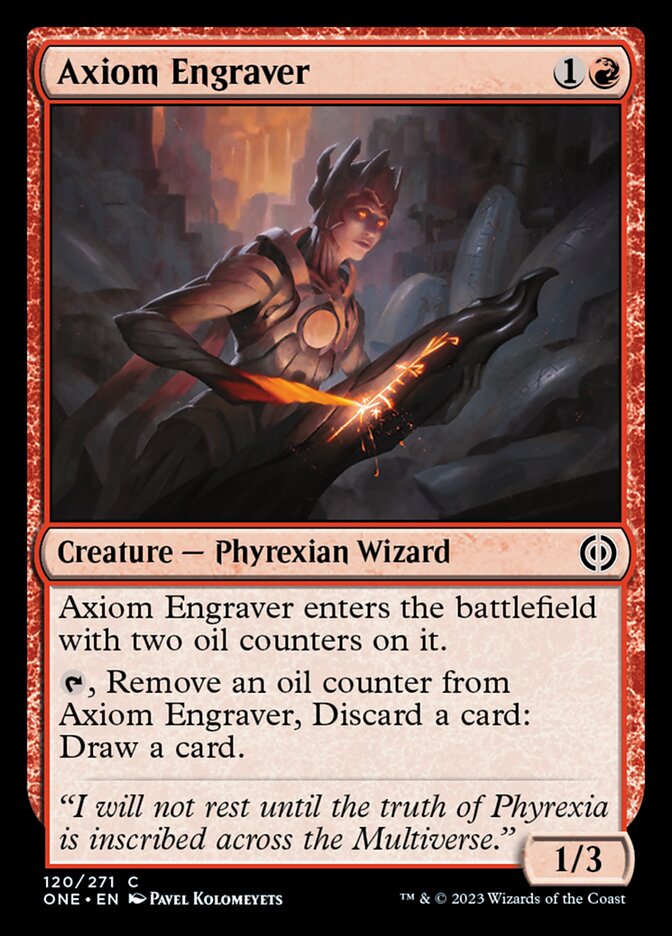 Axiom Engraver [Phyrexia: All Will Be One] | L.A. Mood Comics and Games