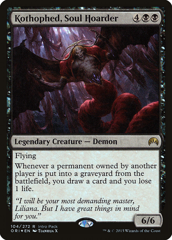 Kothophed, Soul Hoarder (Intro Pack) [Magic Origins Promos] | L.A. Mood Comics and Games