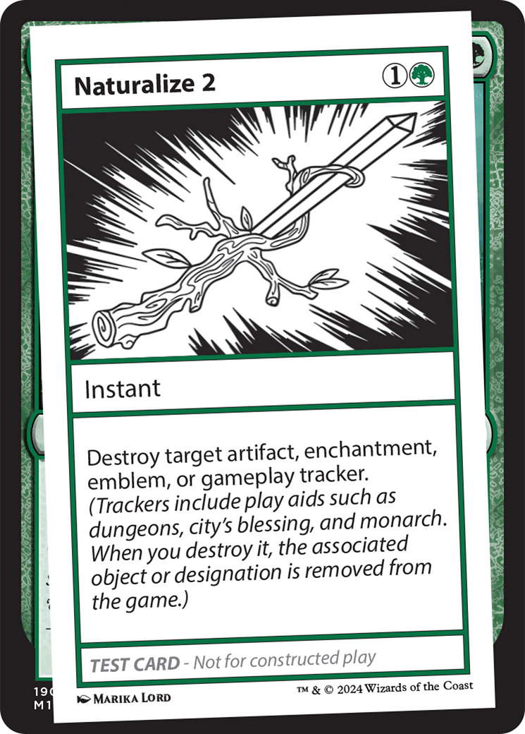 Naturalize 2 [Mystery Booster 2 Playtest Cards] | L.A. Mood Comics and Games