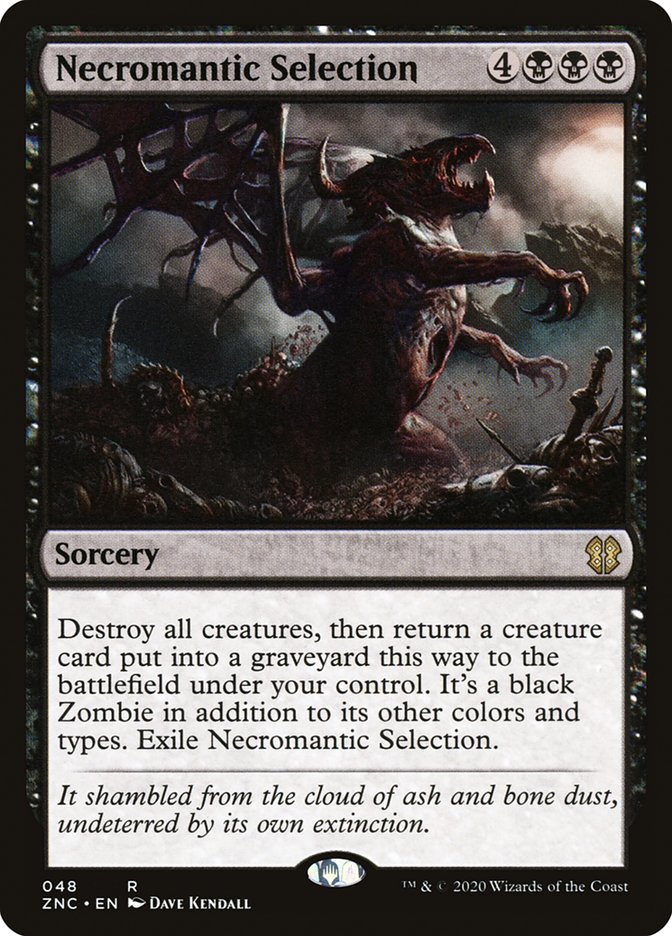Necromantic Selection [Zendikar Rising Commander] | L.A. Mood Comics and Games