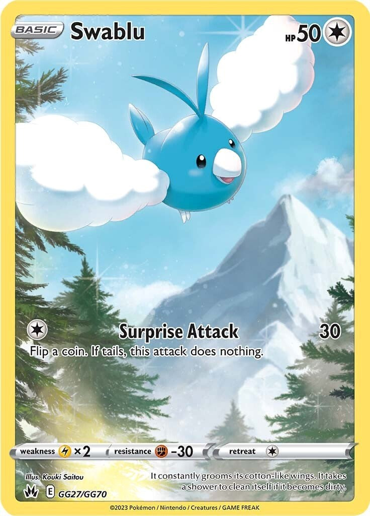 Swablu (GG27/GG70) [Sword & Shield: Crown Zenith] | L.A. Mood Comics and Games