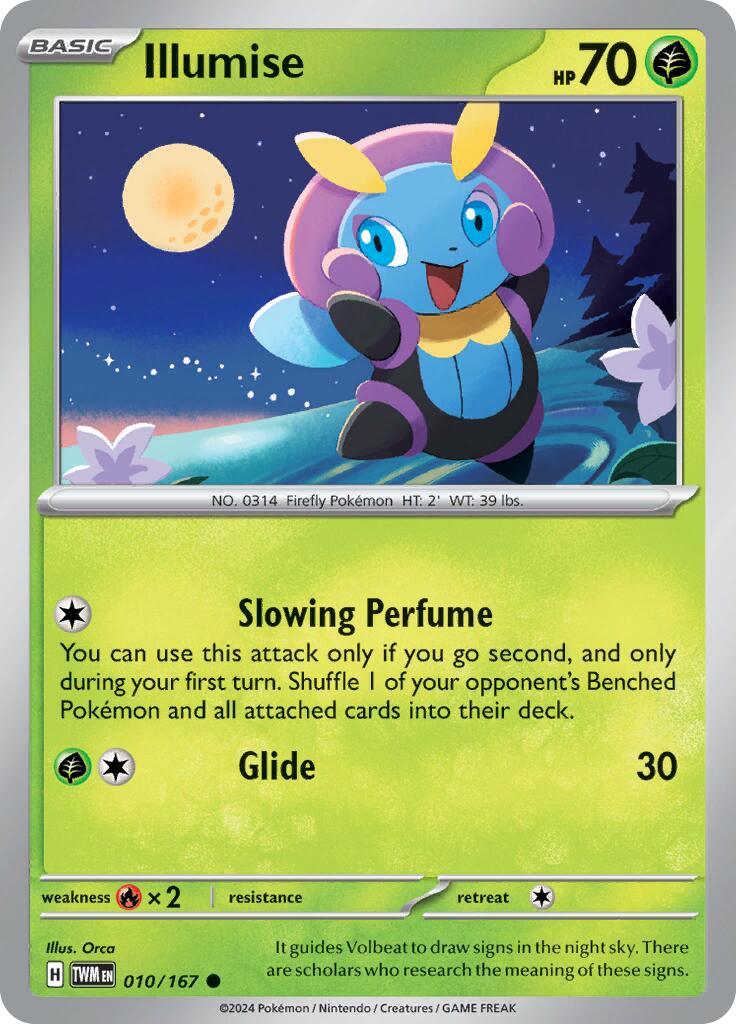 Illumise (010/167) [Scarlet & Violet: Twilight Masquerade] | L.A. Mood Comics and Games