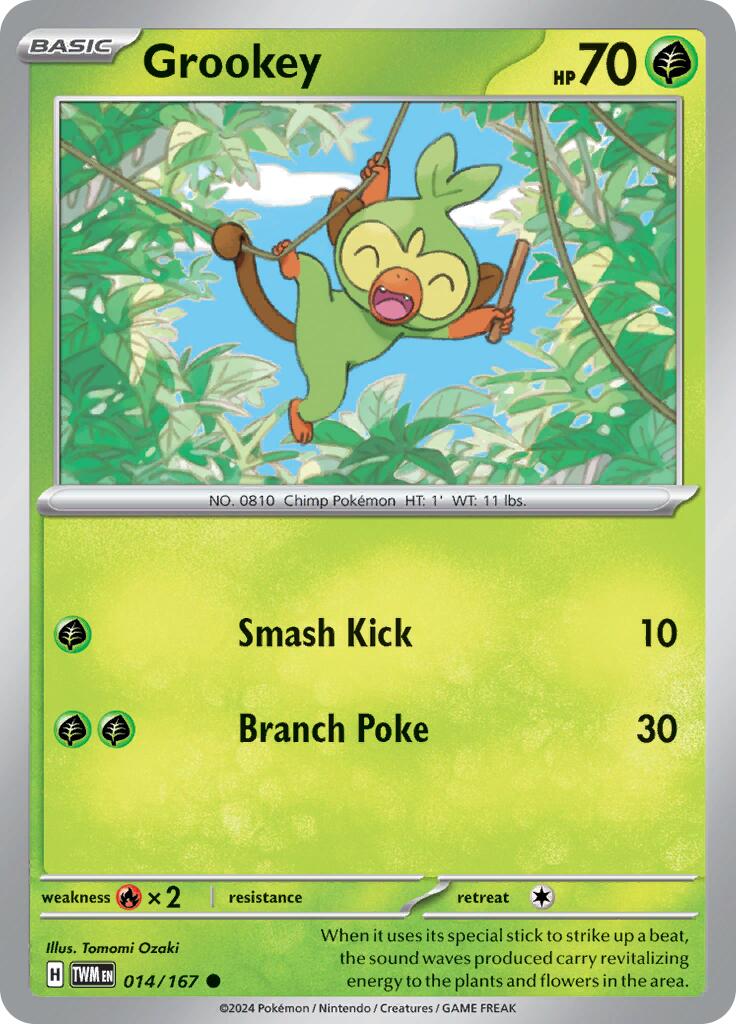 Grookey (014/167) [Scarlet & Violet: Twilight Masquerade] | L.A. Mood Comics and Games