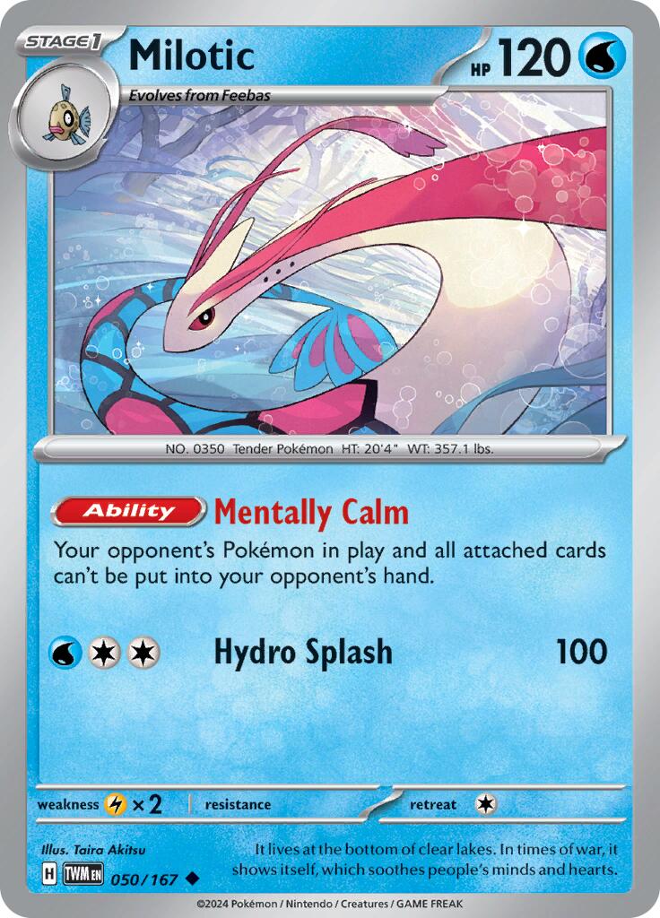 Milotic (050/167) [Scarlet & Violet: Twilight Masquerade] | L.A. Mood Comics and Games