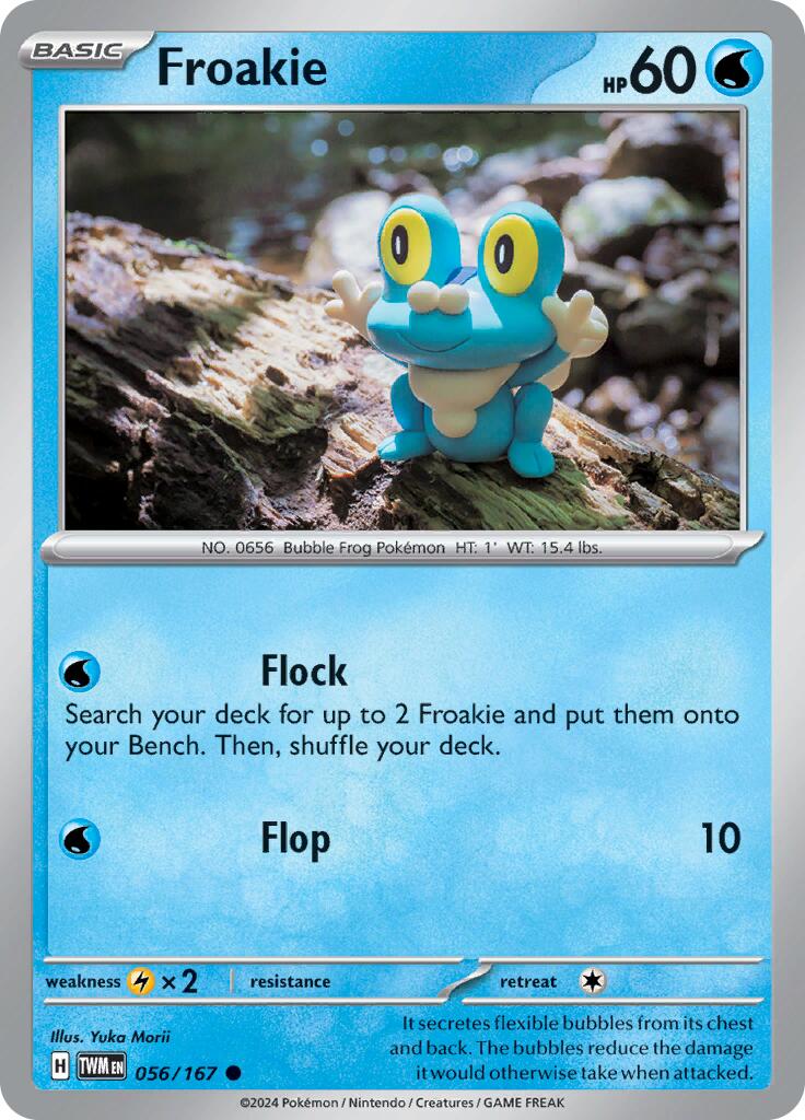 Froakie (056/167) [Scarlet & Violet: Twilight Masquerade] | L.A. Mood Comics and Games