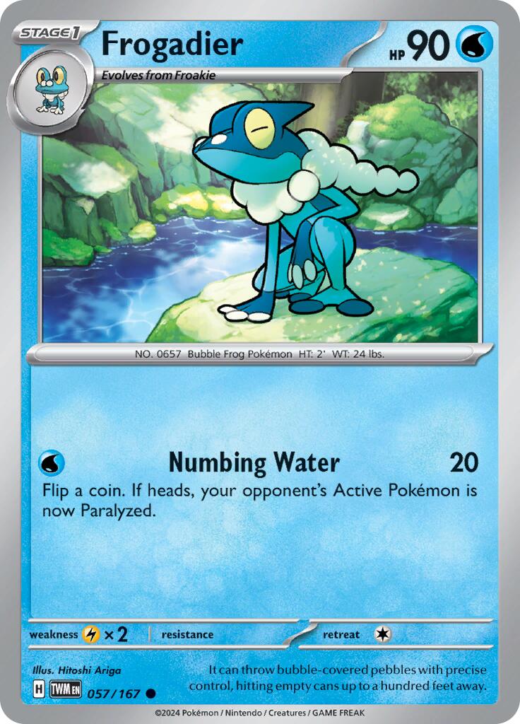 Frogadier (057/167) [Scarlet & Violet: Twilight Masquerade] | L.A. Mood Comics and Games