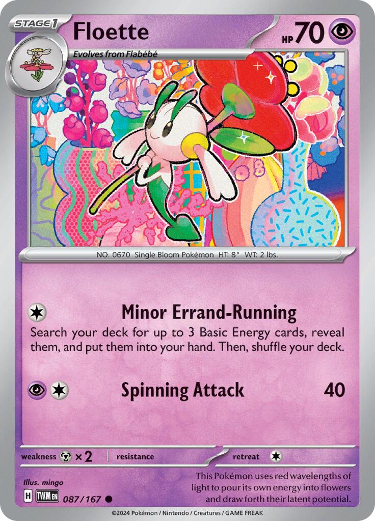 Floette (087/167) [Scarlet & Violet: Twilight Masquerade] | L.A. Mood Comics and Games