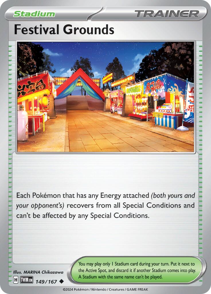 Festival Grounds (149/167) [Scarlet & Violet: Twilight Masquerade] | L.A. Mood Comics and Games