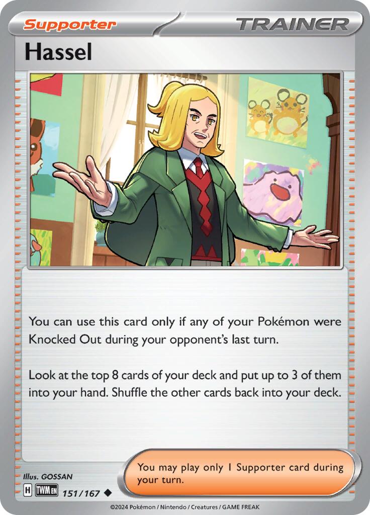 Hassel (151/167) [Scarlet & Violet: Twilight Masquerade] | L.A. Mood Comics and Games