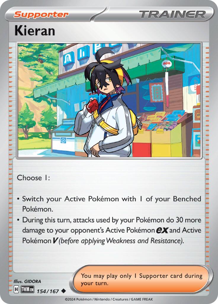 Kieran (154/167) [Scarlet & Violet: Twilight Masquerade] | L.A. Mood Comics and Games