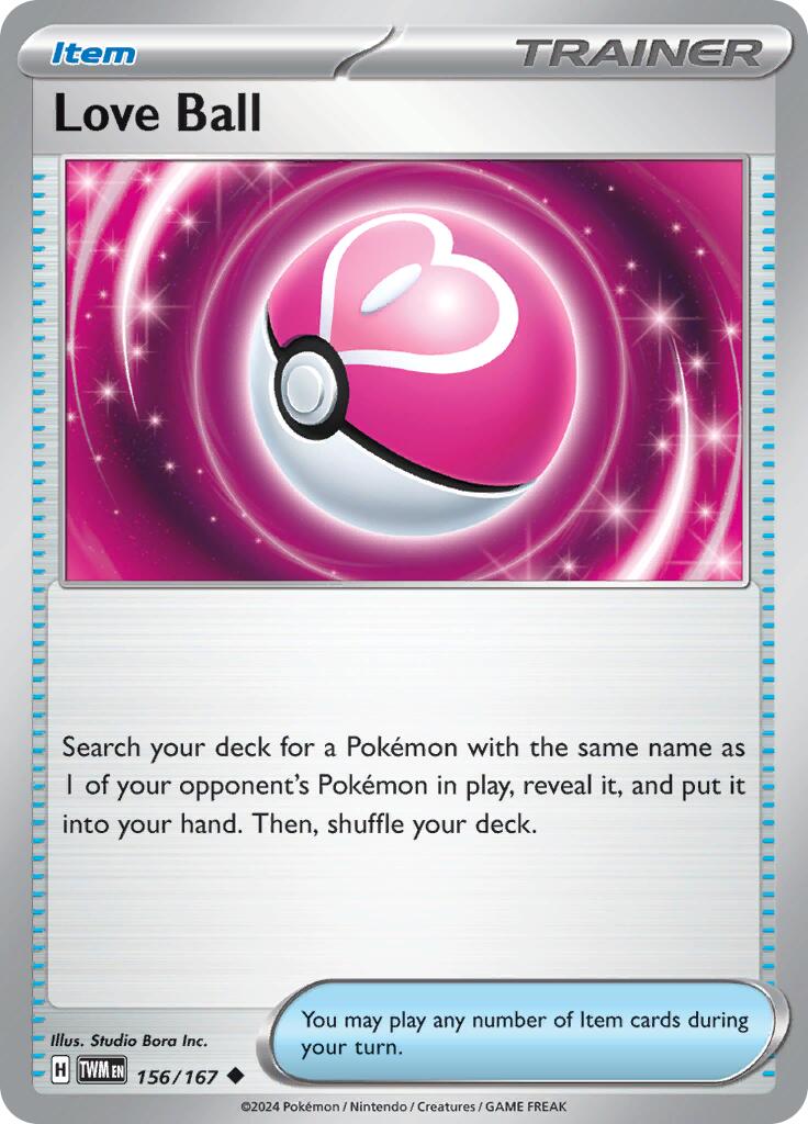 Love Ball (156/167) [Scarlet & Violet: Twilight Masquerade] | L.A. Mood Comics and Games