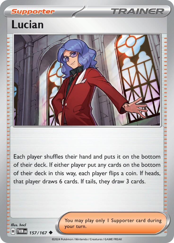 Lucian (157/167) [Scarlet & Violet: Twilight Masquerade] | L.A. Mood Comics and Games
