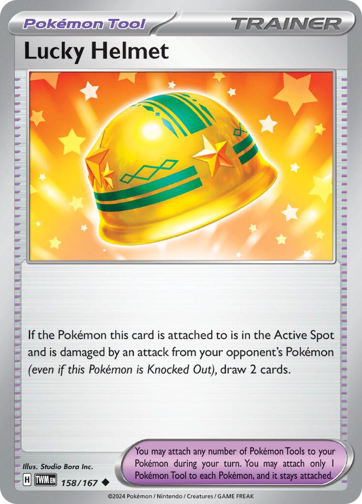Lucky Helmet (158/167) [Scarlet & Violet: Twilight Masquerade] | L.A. Mood Comics and Games