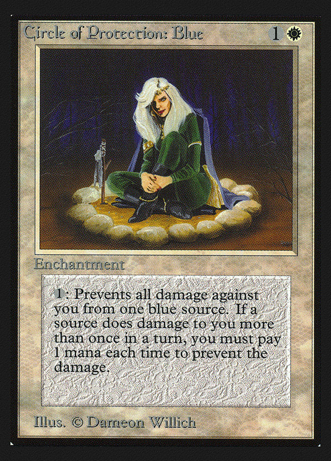 Circle of Protection: Blue [International Collectors' Edition] | L.A. Mood Comics and Games