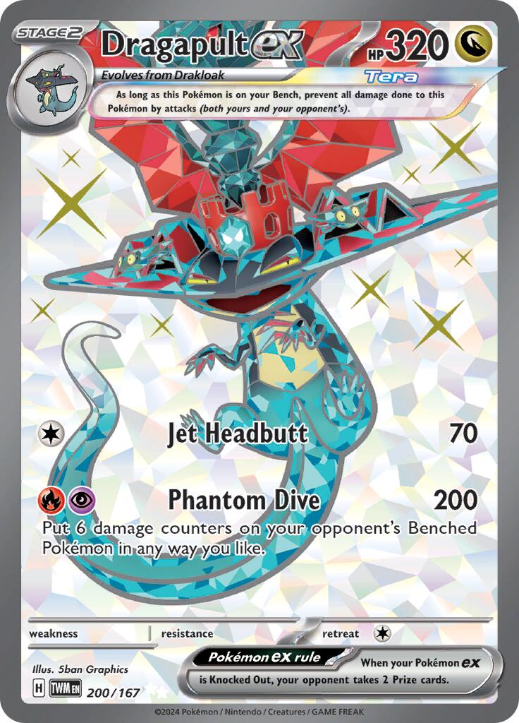 Dragapult ex (200/167) [Scarlet & Violet: Twilight Masquerade] | L.A. Mood Comics and Games