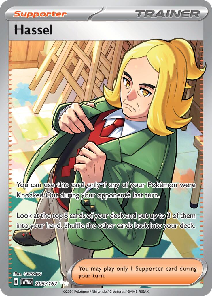 Hassel (205/167) [Scarlet & Violet: Twilight Masquerade] | L.A. Mood Comics and Games