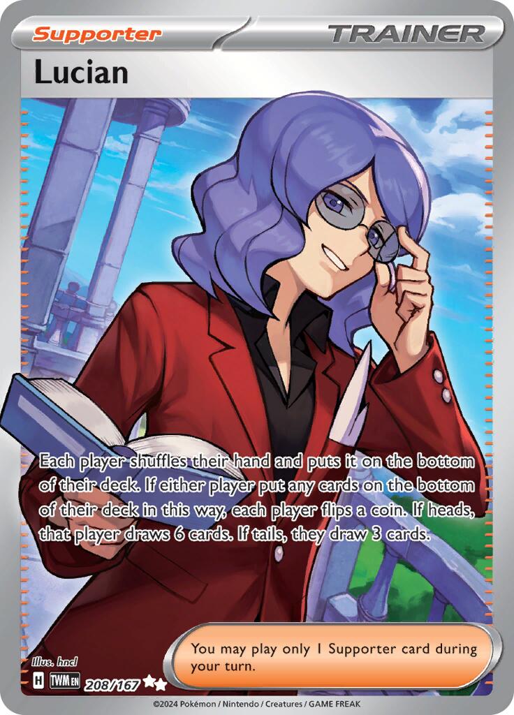 Lucian (208/167) [Scarlet & Violet: Twilight Masquerade] | L.A. Mood Comics and Games