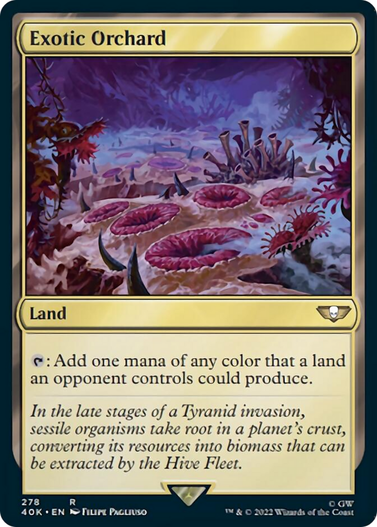 Exotic Orchard (Surge Foil) [Warhammer 40,000] | L.A. Mood Comics and Games
