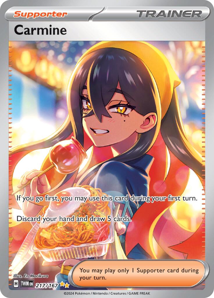 Carmine (217/167) [Scarlet & Violet: Twilight Masquerade] | L.A. Mood Comics and Games