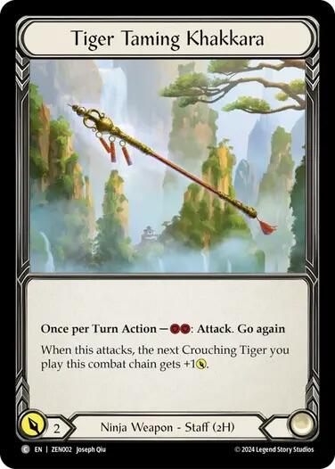 Tiger Taming Khakkara [ZEN002] (Part the Mistveil Zen Blitz Deck) | L.A. Mood Comics and Games