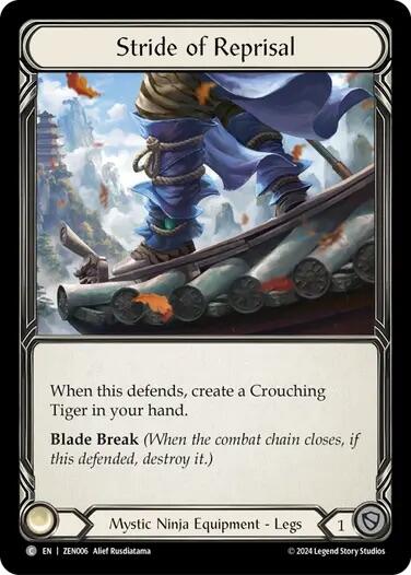 Stride of Reprisal [ZEN006] (Part the Mistveil Zen Blitz Deck) | L.A. Mood Comics and Games
