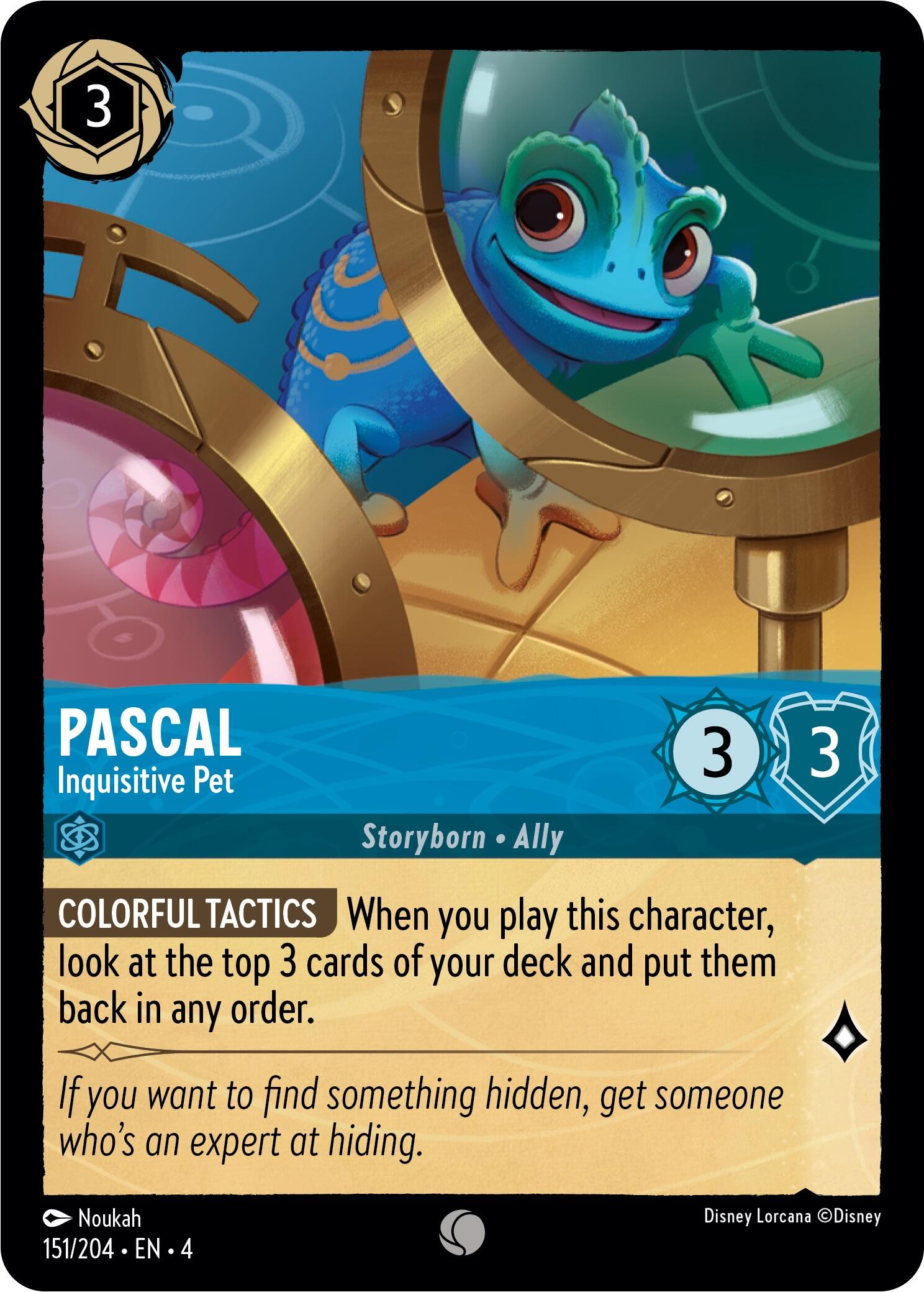 Pascal - Inquisitive Pet (151/204) [Ursula's Return] | L.A. Mood Comics and Games
