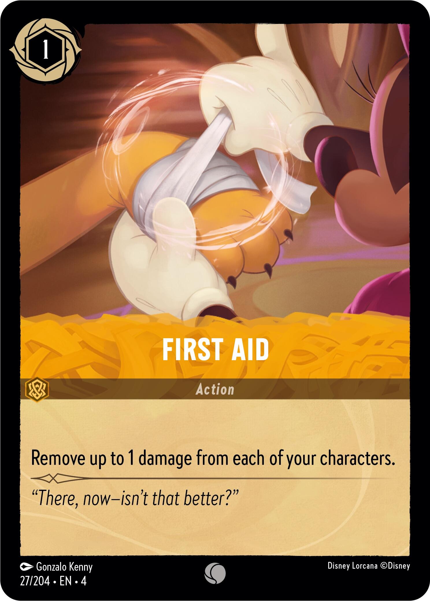 First Aid (27/204) [Ursula's Return] | L.A. Mood Comics and Games