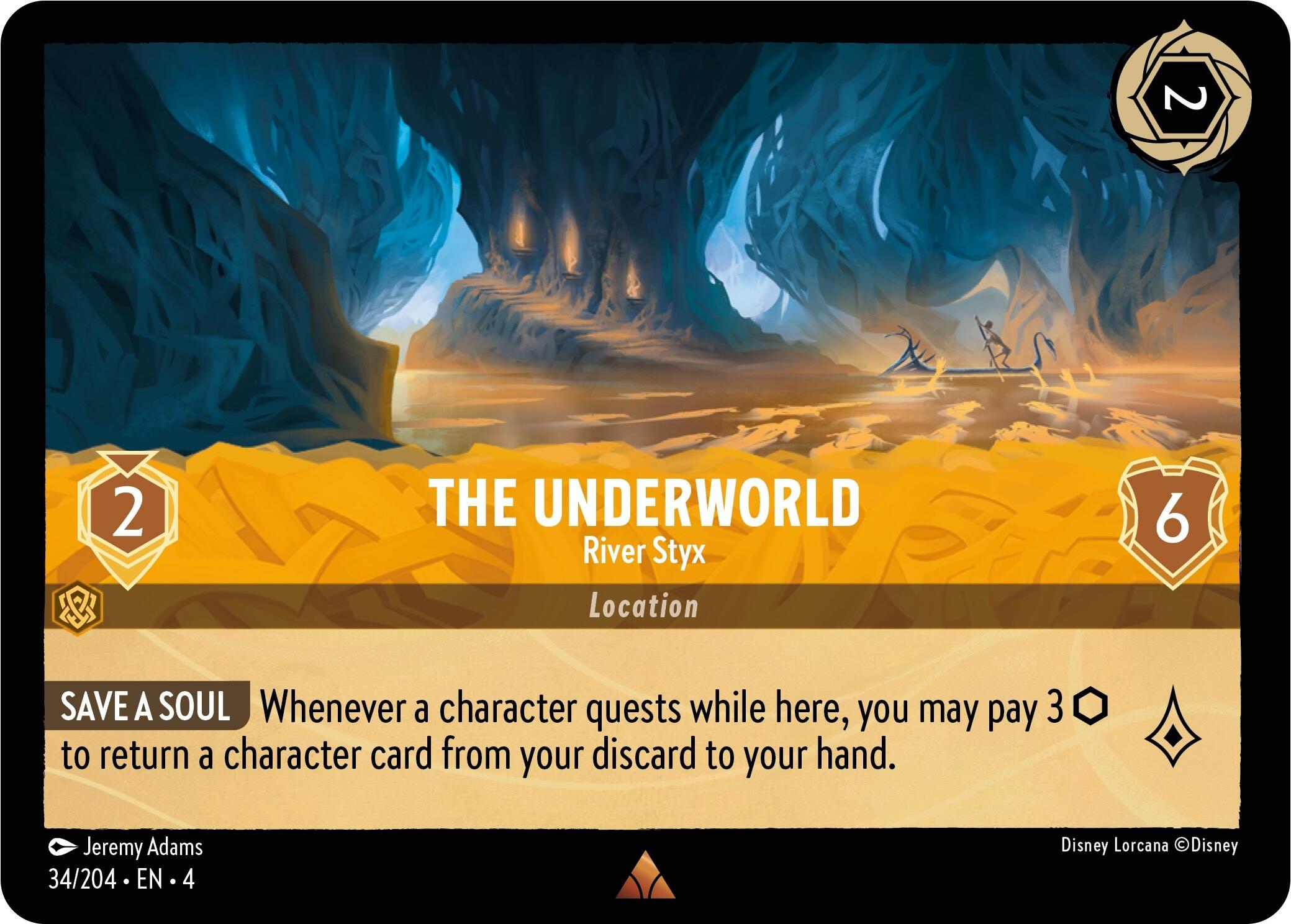 The Underworld - River Styx (34/204) [Ursula's Return] | L.A. Mood Comics and Games