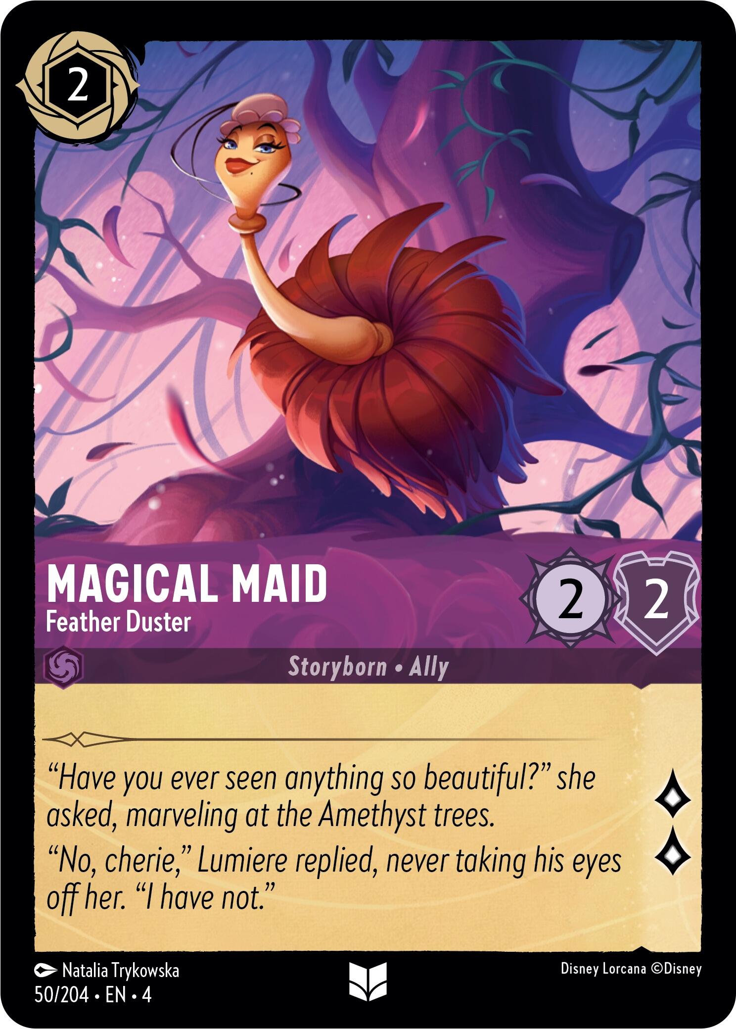 Magical Maid - Feather Duster (50/204) [Ursula's Return] | L.A. Mood Comics and Games