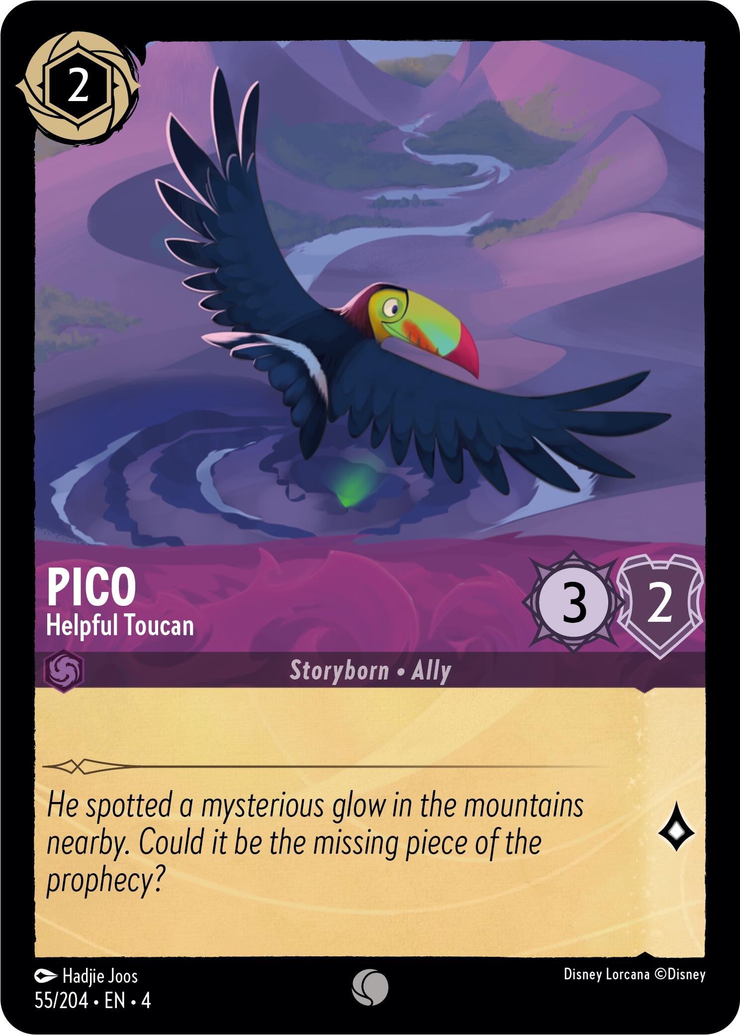Pico - Helpful Toucan (55/204) [Ursula's Return] | L.A. Mood Comics and Games