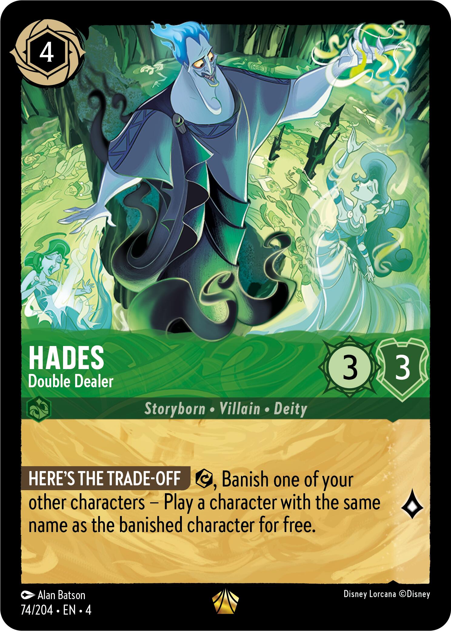 Hades - Double Dealer (74/204) [Ursula's Return] | L.A. Mood Comics and Games