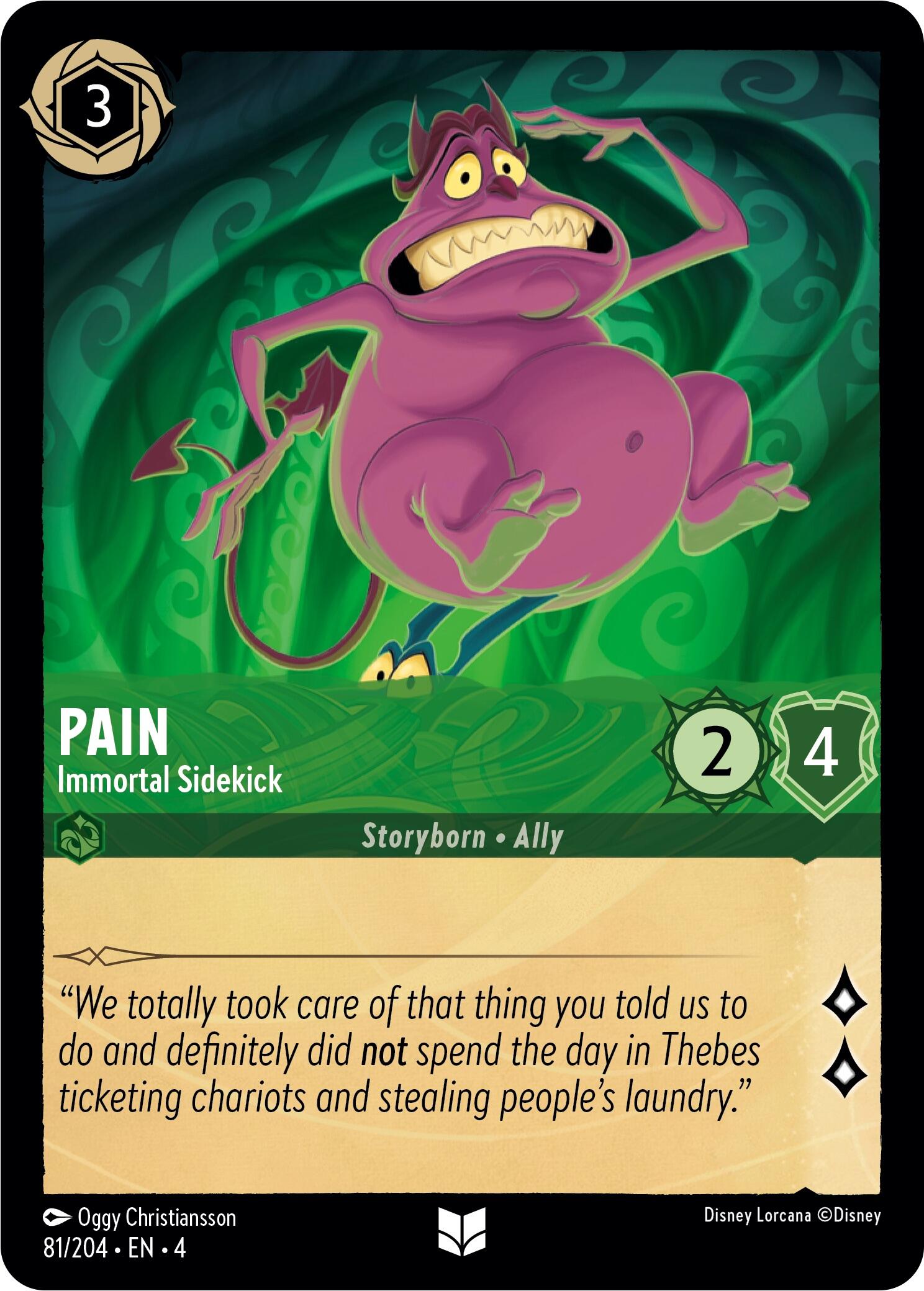 Pain - Immortal Sidekick (81/204) [Ursula's Return] | L.A. Mood Comics and Games