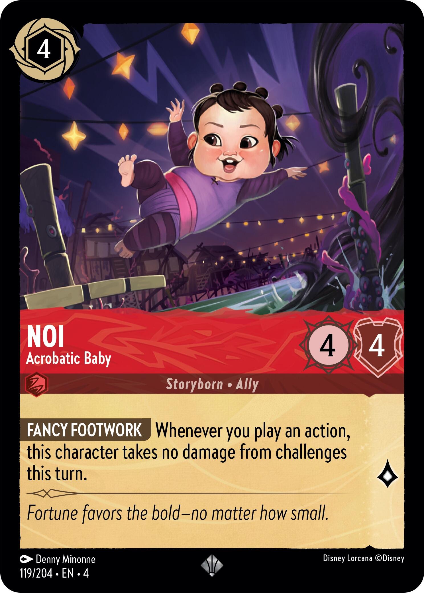 Noi - Acrobatic Baby (119/204) [Ursula's Return] | L.A. Mood Comics and Games