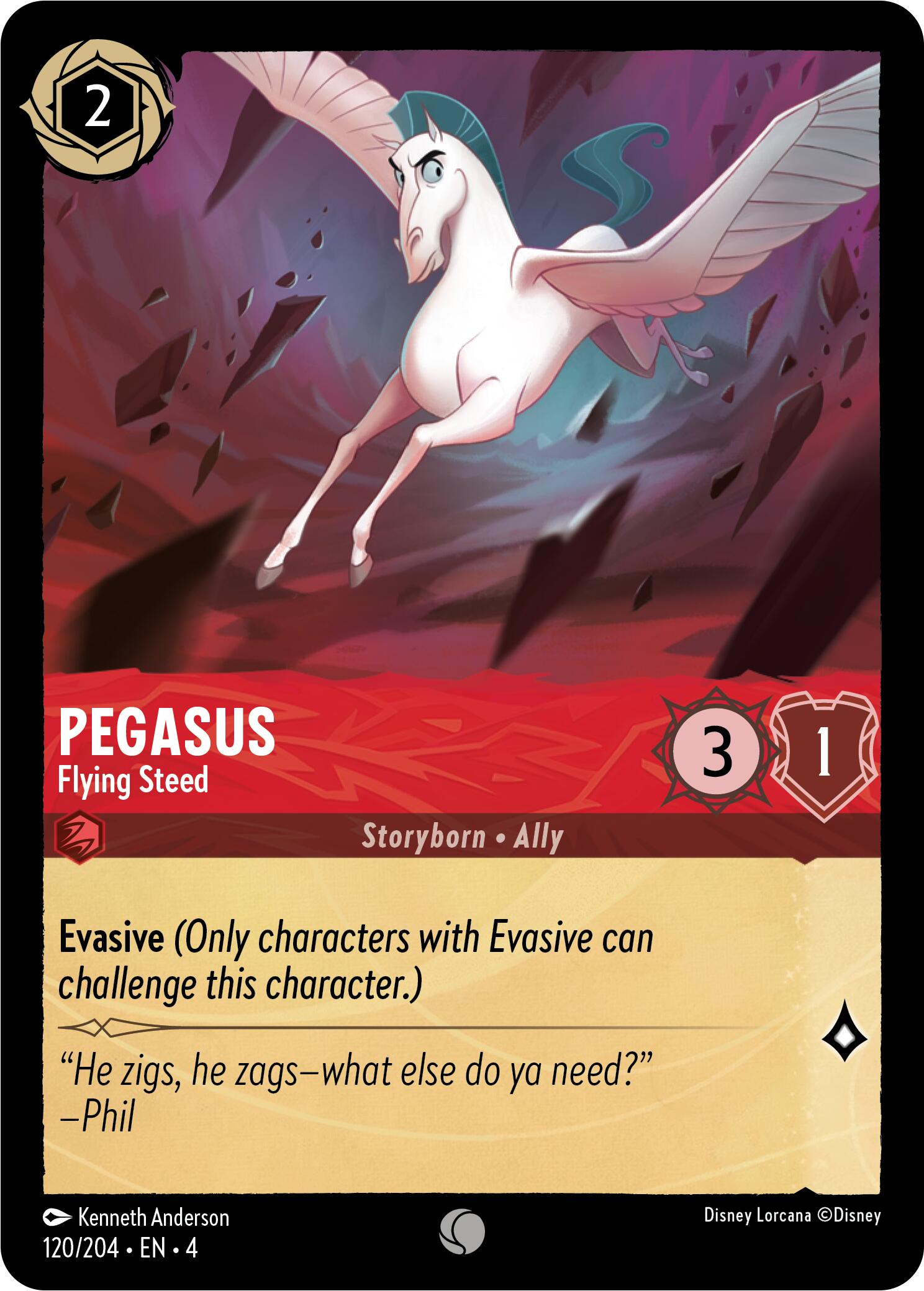 Pegasus - Flying Steed (120/204) [Ursula's Return] | L.A. Mood Comics and Games